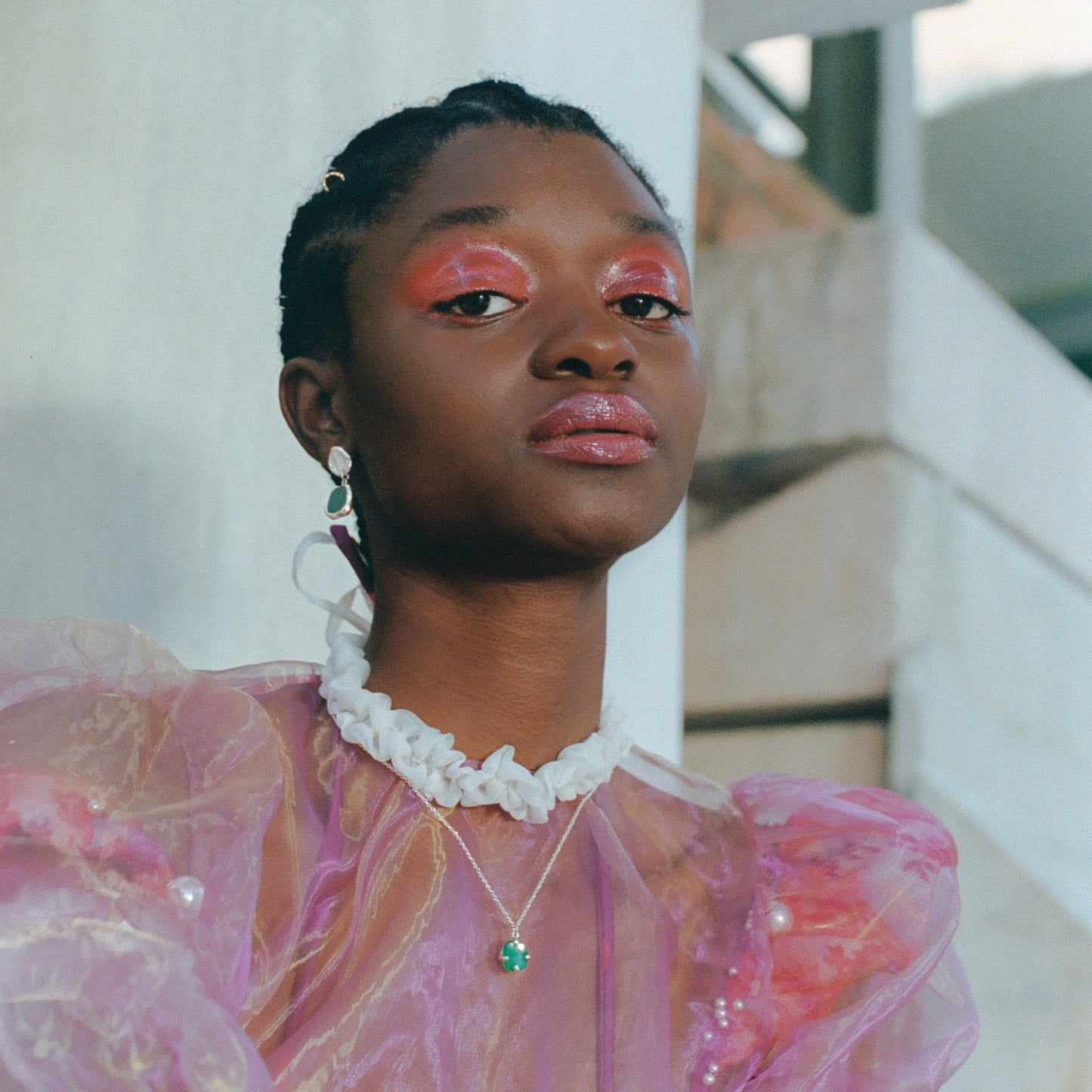 Ágata Colar Solitário