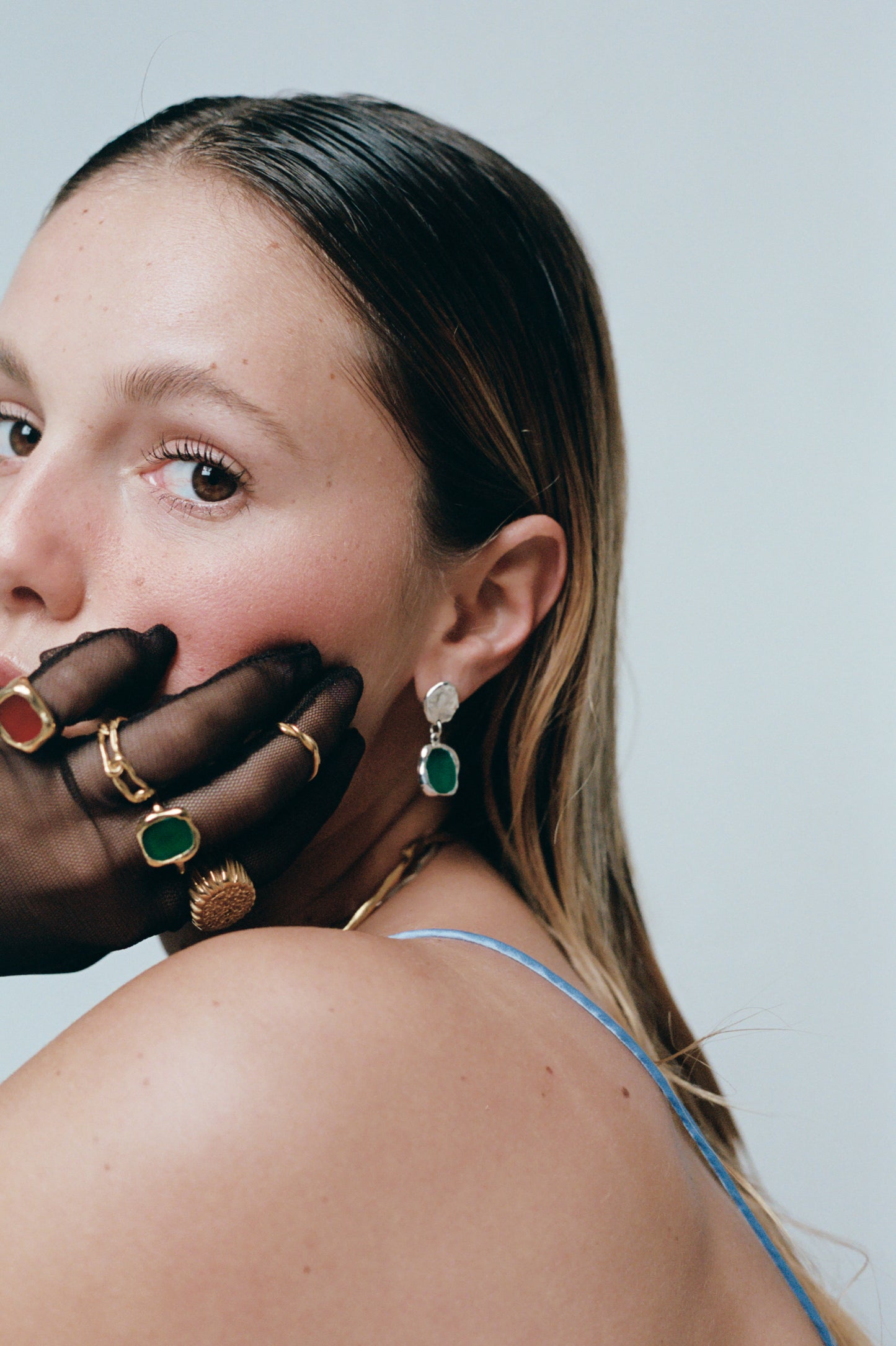 Ágata Brincos Caixa