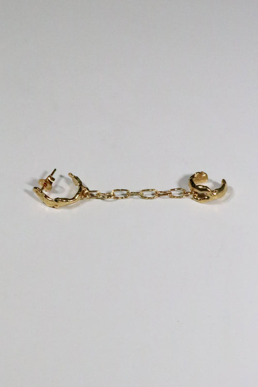 Stalactite earcuff/argola